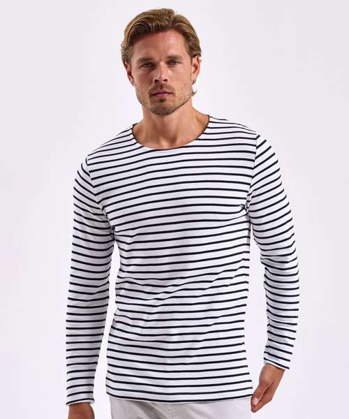 Men's Marinière coastal long sleeve tee