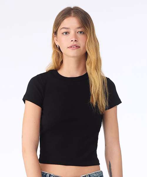 Women’s micro rib baby t-shirt