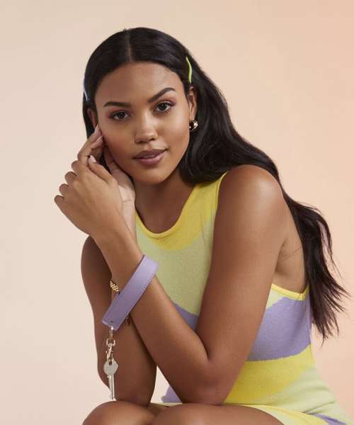 Boutique wristlet keyring