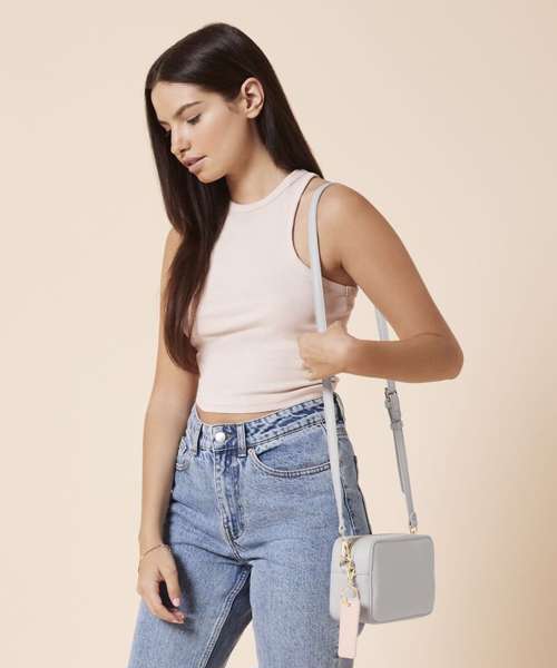 Boutique structured cross body bag