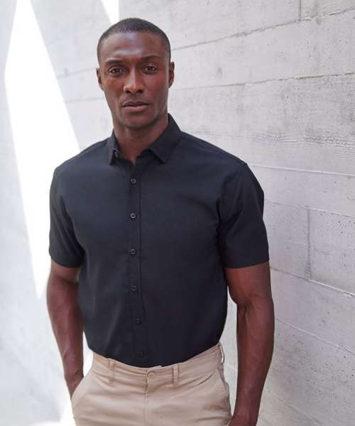 Short sleeve ‘cotton-feel’ Coolplus® shirt