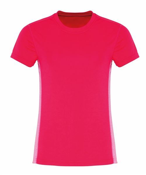 Women's TriDri® contrast panel performance t-shirt