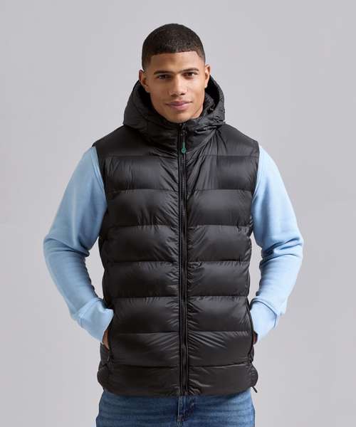 Solitude recycled hooded bodywarmer